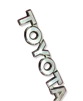 Toyota Corolla E10 Rear door emblem/model letters MIX34