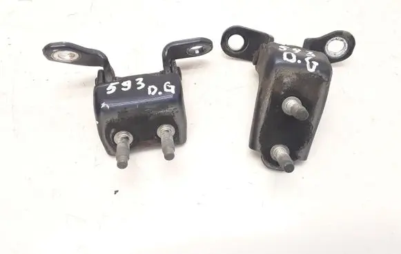 Rear door hinge set