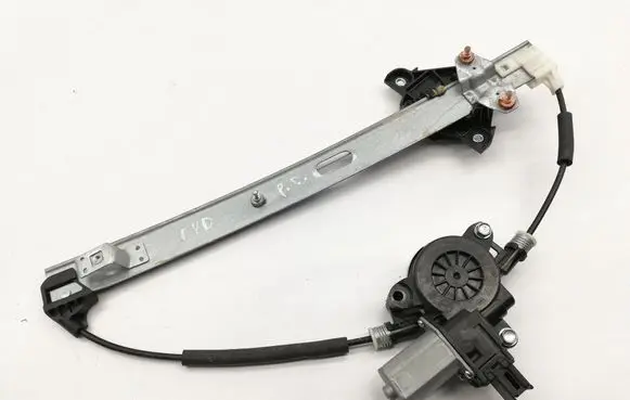 Front door window regulator with motor