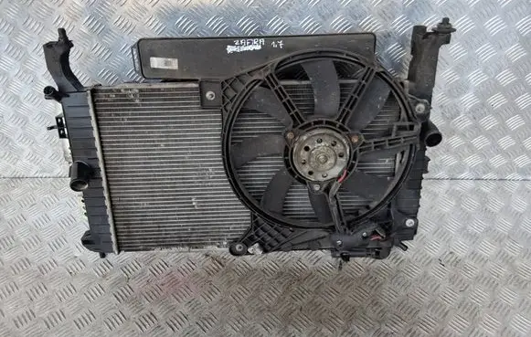 Opel Zafira A Radiator support slam panel