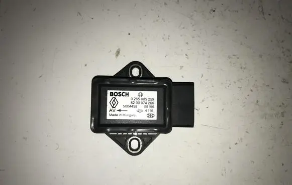 Renault Megane II ESP acceleration yaw rate sensor 0265005259 5004458 8200074266