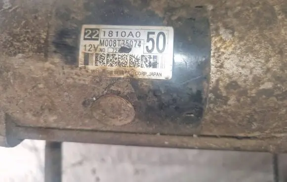 Mitsubishi Pajero Starter motor M008t75074