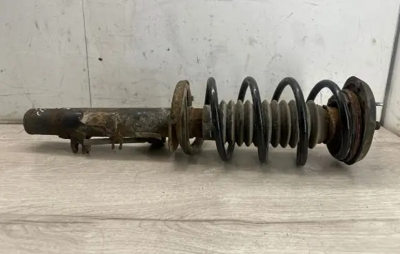 Citroen C2 Front shock absorber with coil spring 9650805580C