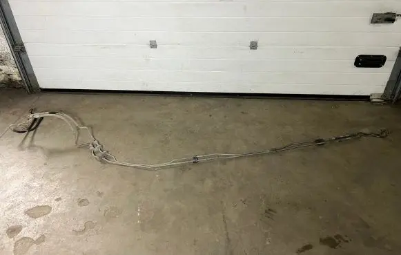 BMW 5 GT F07 Active stabilizer tube/hose 