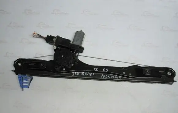 Opel Combo D Front door window regulator with motor 51810879