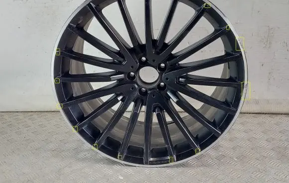 Mercedes-Benz GLS X166 R22 alloy rim A1664013300