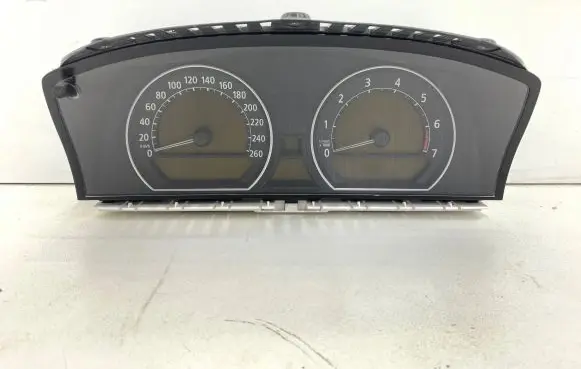 BMW 7 E65 E66 Speedometer (instrument cluster) 62119110655 110080103 103198003512