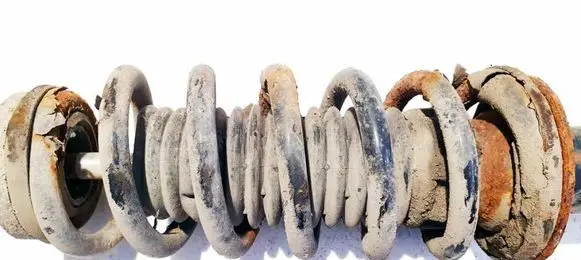 Peugeot 407 Rear coil spring 