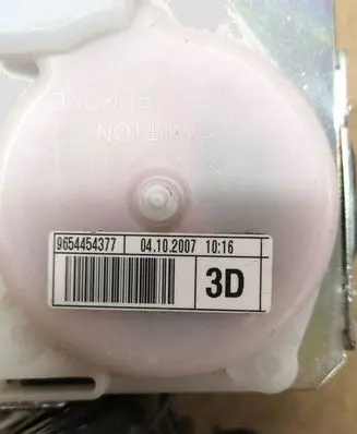 Citroen C4 Grand Picasso Rear seatbelt 9654454377 305497299G21AH 9887K