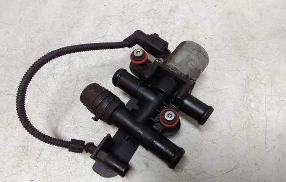 Coolant heater control valve