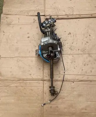 Steering wheel axle