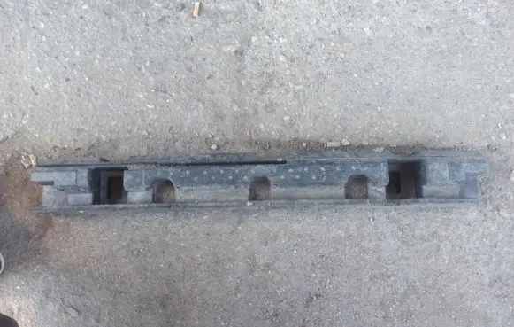 Nissan Qashqai Rear bumper foam support bar 