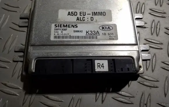 KIA Rio Engine control unit/module 5WY1308F 18881 A5DEUIMMO