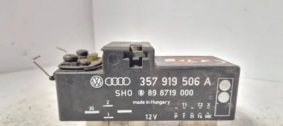 Coolant fan relay