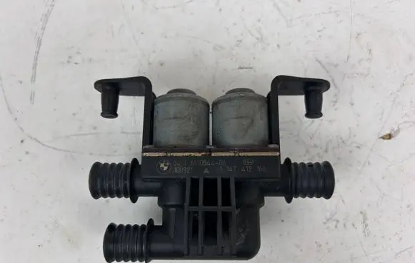 Coolant heater control valve