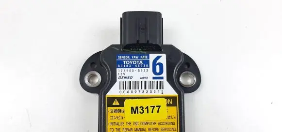 ESP acceleration yaw rate sensor