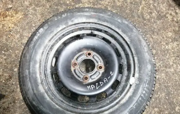 Mazda 2 R14 spare wheel 