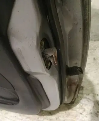 Toyota Yaris Front door check strap stopper 