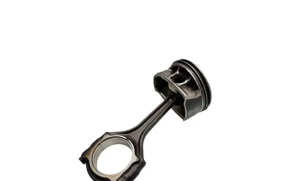Piston with connecting rod