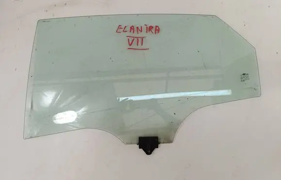 Hyundai Elantra VII Rear door window glass