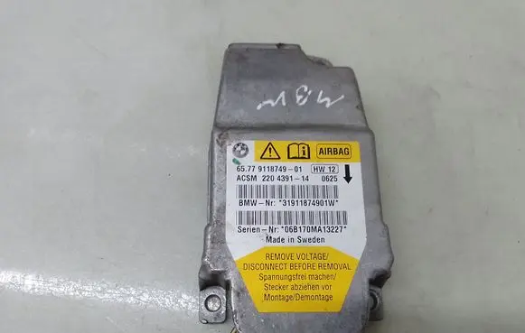 BMW 5 E60 E61 Airbag control unit/module 6577911874901