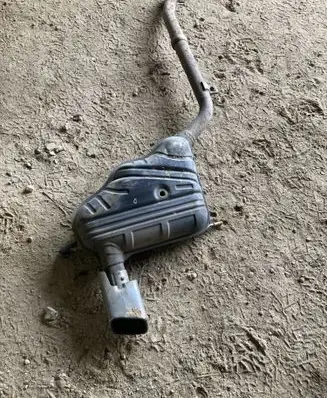 Mercedes-Benz ML W164 Muffler/silencer A1644908801 1644908801