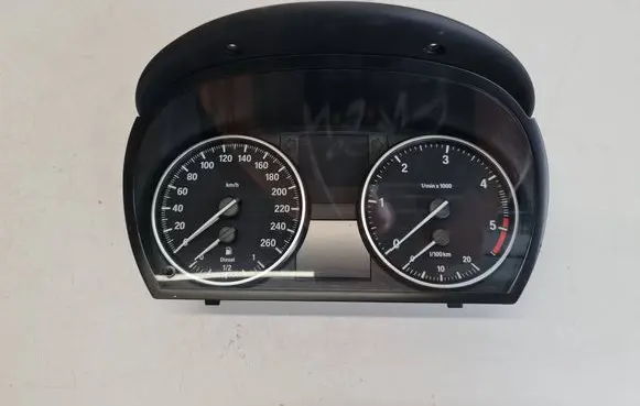 BMW 3 E90 E91 Speedometer (instrument cluster) 102535093 9187060 400203943