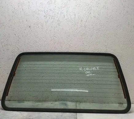 Hyundai Galloper Rear windscreen/windshield window 43R001235 DOT398M42AS2