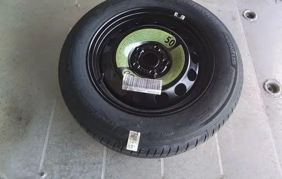 Skoda Octavia Mk4 R16 spare wheel 5e3601011c