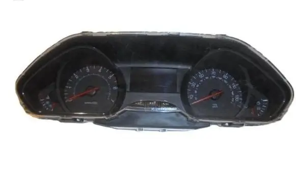Peugeot 208 I Speedometer (instrument cluster) 9801906780