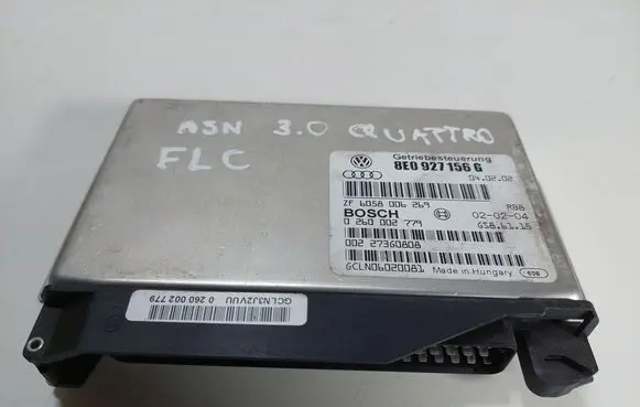 Audi A4 S4 B6 8E 8H Gearbox control unit/module 8E0927156G