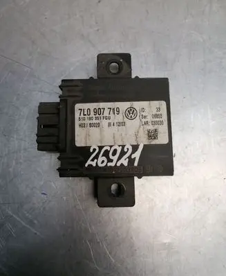 Volkswagen Touareg I Alarm control unit/module 7L0907719 510190351FGU
