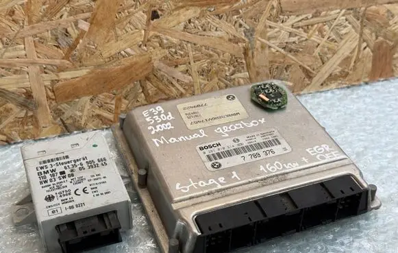 BMW 5 E39 Engine control unit/module 7789376 0281010314 6905666