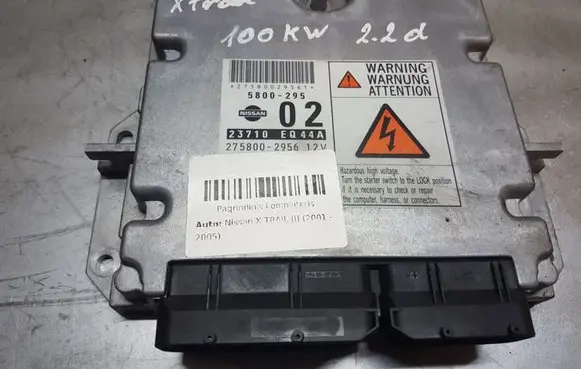 Nissan X-Trail T30 Engine control unit/module 23710EQ44A 5800295 2758002956