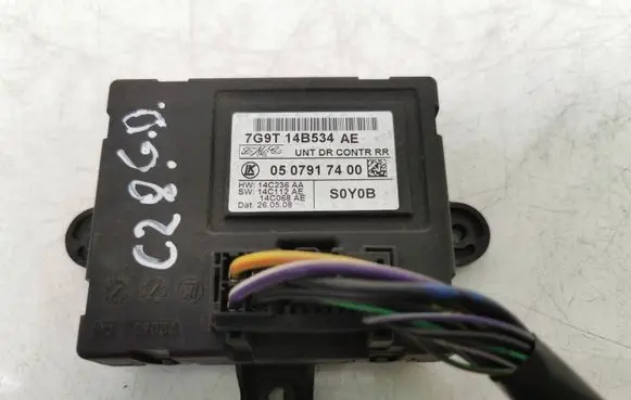 Ford Mondeo MK IV Door control unit/module 7G9T14B534AE 14C236AA 0507917400