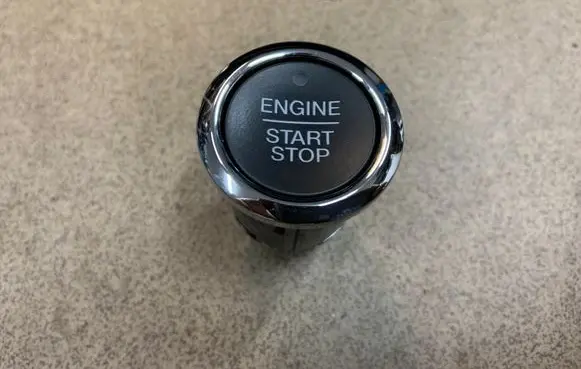 Ford Edge II Engine start stop button switch DG9T14C376ADW 0101K DG9T14C376