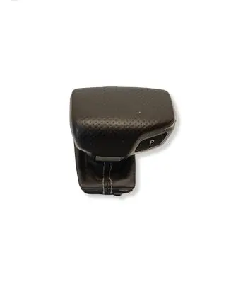 Audi Q7 4M Gear lever shifter trim leather/knob 