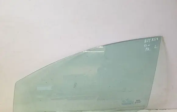 Toyota Avensis T270 Front door window glass four-door 43R001605