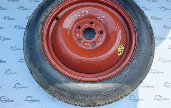 Suzuki SX4 R16 spare wheel 