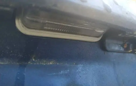 Toyota Avensis T250 Number plate light