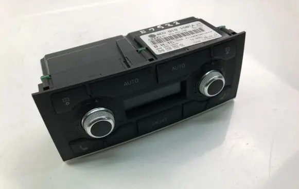 Audi A8 S8 D3 4E Interior fan control switch 4E0919158A