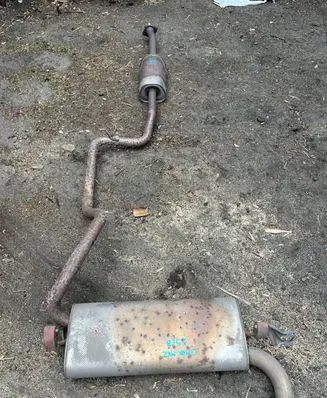 Ford C-MAX II Muffler/silencer 