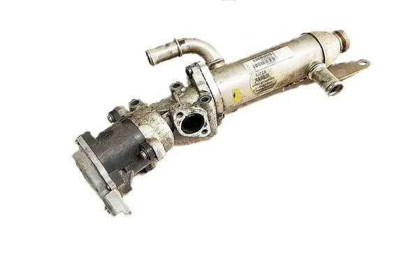 Jaguar XF X250 EGR valve cooler 4R8Q-9Y493-BN