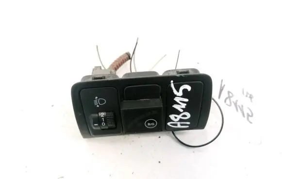 Headlight level height control switch