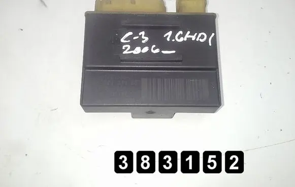 Citroen C3 ABS relay 9652021180