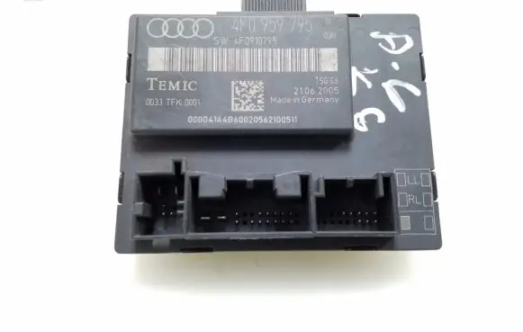 Audi A6 S6 C6 4F Door control unit/module 4F0959795