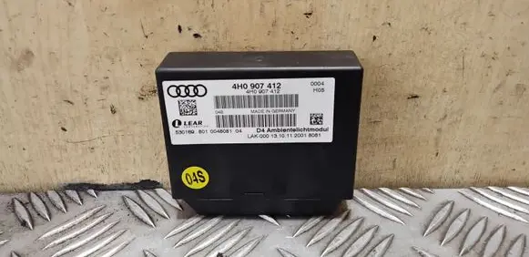Audi A8 S8 D4 4H Other control units/modules 4H0907412