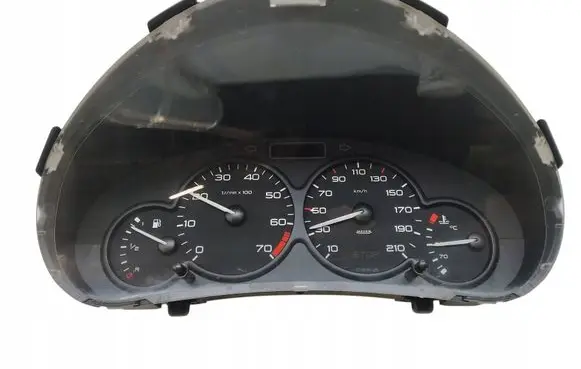Peugeot 206 Speedometer (instrument cluster) 9659728980