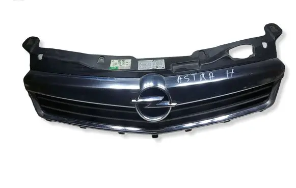 Opel Astra H Front bumper upper radiator grill 13225780KASACJ 13225780