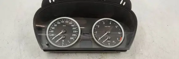 BMW 5 E60 E61 Speedometer (instrument cluster) 6934312 6211693760 09669T39